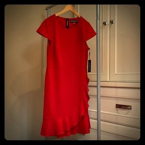 Brand New: Tags Still on Karl Lagerfeld Red Dress